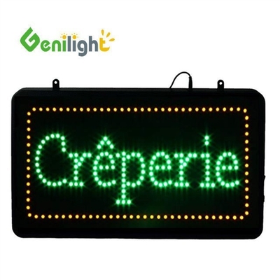 Genilight Indoor 22*13inch DC12V безопасное напряжение Продажа логотип Неон рекламный знак окна