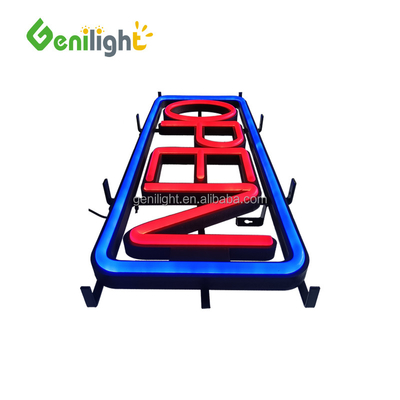 CE сертифицированный железный открытый неоновый знак Flex Neon Light 12V Neon Strip Light с пиксельной шириной