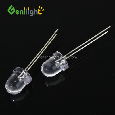 5 мм круглый диод Genilight 8 мм F8 LED Стандарт прозрачные электронные компоненты