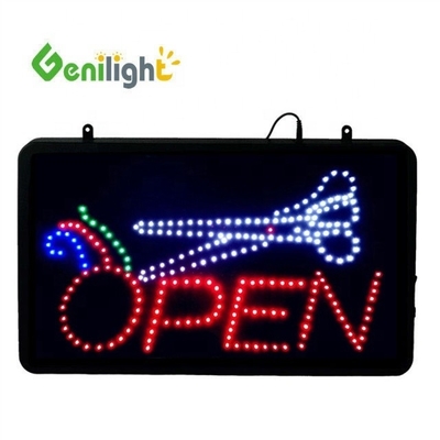 Genilight Внутренний светодиодный салон красоты Знак энергосбережения Функция преследования и перемещения 56 * 33 см