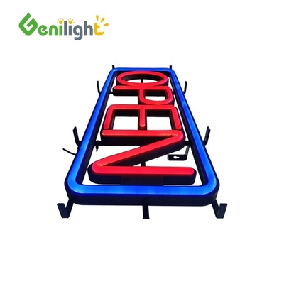 Железный открытый неоновый знак Flex Neon Light 12V Neon Strip Light с настраиваемой глубиной цвета
