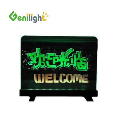 Практикума функция Ультратонкая светодиодная письменная доска от Genilight с 12 типами свечения