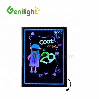 Двуугольные Genilight Стертые и перезаписываемые светодиодные доски для письма по доступным ценам