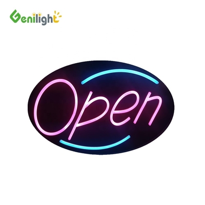 Настройка легко висящих светодиодных светильников Flex Neon Sign OPEN для рекламы разрешение пикселя