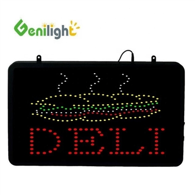 Яркость Genilight Внутренний дизайн 22*13 дюймов DC12V LED СЭНДВИЧЕС открытый неоновый световой знак