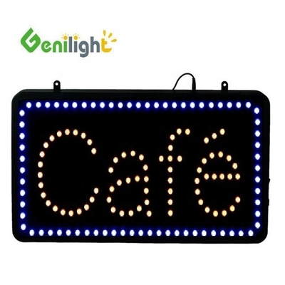 Genilight Indoor 22*13inch LED Cafe Open Sign с энергосбережением и функцией SDK