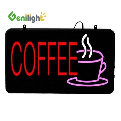 Genilight Indoor 22*13inch LED Cafe Open Sign с энергосбережением и функцией SDK