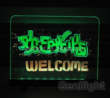 Настраиваемая RGB SMD5050 светодиодная магнитная таблица для интерактивной рекламы