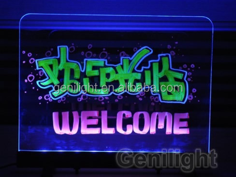 Настраиваемая RGB SMD5050 светодиодная магнитная таблица для интерактивной рекламы