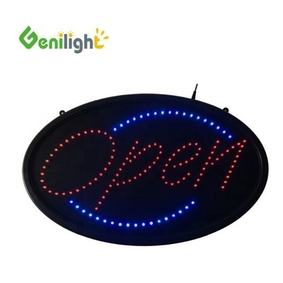 ODM Custom Oval Led OPEN Light Neon Sign с высоким разрешением