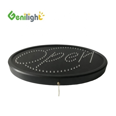 ODM Custom Oval Led OPEN Light Neon Sign с высоким разрешением