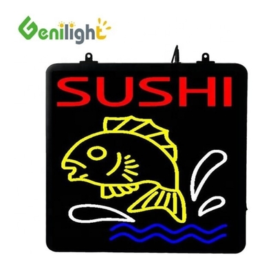 Настройка буквы SUSHI рыбы Led Неон знак для прямоугольника Сертификат мощности CE ROHS и многое другое