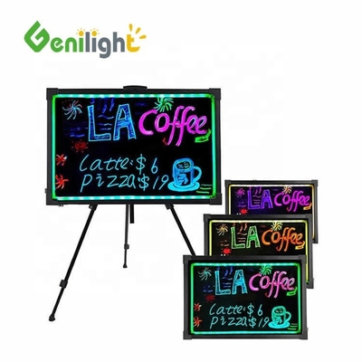 OEM Flashing Stand Billboard Glowing Drawing LED Writing Board Полная цветовая доска сообщений
