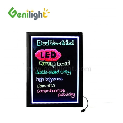 OEM Flashing Stand Billboard Glowing Drawing LED Writing Board Полная цветовая доска сообщений
