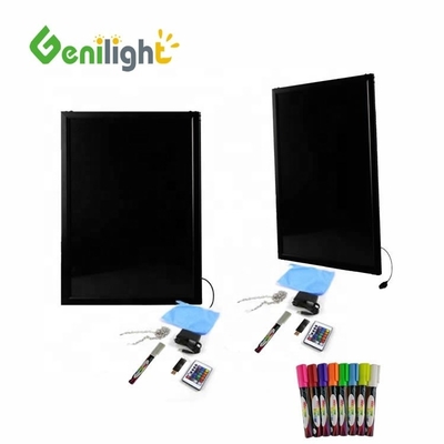 Отличное противоветровое состояние прямоугольный тип VIP 13 лет акриловая RGB Magic LED письменная доска