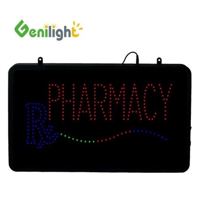 CE RoHS Genilight Внутренний 22*13 дюймовый светодиодный аптека Открытый знак 2213-261