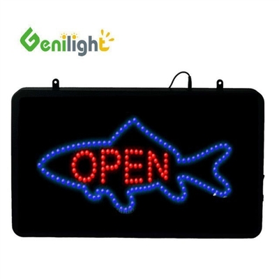 56*33 см DC12V Genilight Flash Edge Рекламный светодиодный открытый знак для магазина жареной курицы