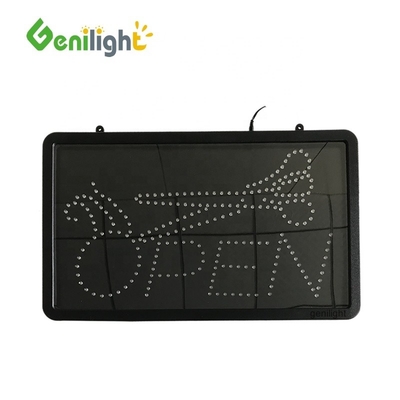 Энергосбережение Настройка Неон LED Открытый Закрытый знак для магазина Кафе Бар Pub Genilight