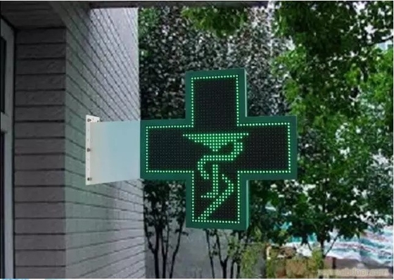 3D-анимация LED-дисплей Привлекательный LED-фармацевтический перекрестный дисплей с 1280 / 2560 точками