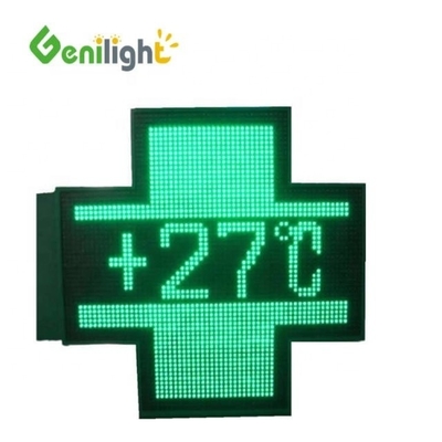 Наружный аптечный кросс LED дисплей с светящимся миганием и интеграцией функций SDK