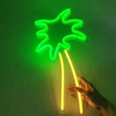 Большое кокосовое дерево Неонный знак Led Flex Неонный свет USB Ночной свет для детской комнаты напряжение 5В