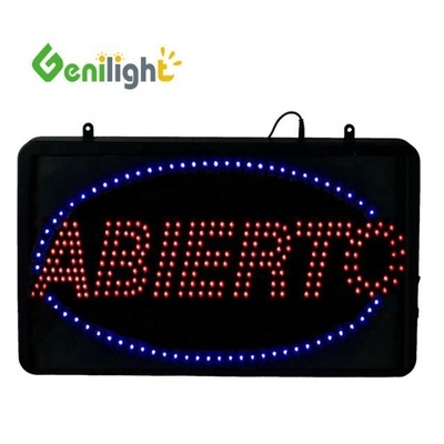56*33 Размер панели LED неоновый свет Открытый знак с высокой яркостью от настраиваемого