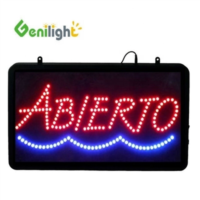 56*33 Размер панели LED неоновый свет Открытый знак с высокой яркостью от настраиваемого
