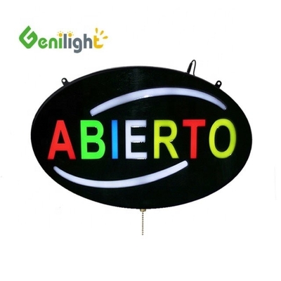56*33 Размер панели LED неоновый свет Открытый знак с высокой яркостью от настраиваемого