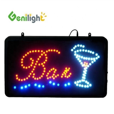 0 Потребление энергии Genilight Коктейли на заказ с логотипом чашки с светодиодной неонной табличкой
