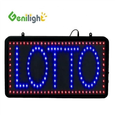 Оригинальный Genilight Indoor 56*33cm Супер яркость Custom LED LOTTO Open Display LED Sign