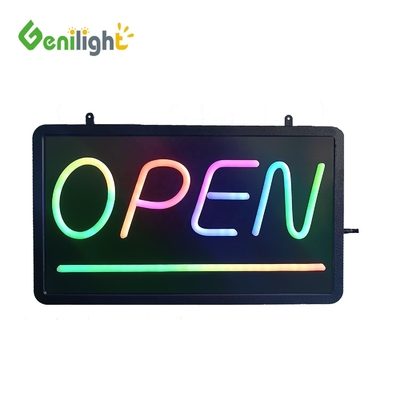 ABS Open-Mold Outframe LED Neon Open Sign Powered GLT-LSN5633C-001, GLT-LSN5633C-001 Строение с неонным открытым знаком