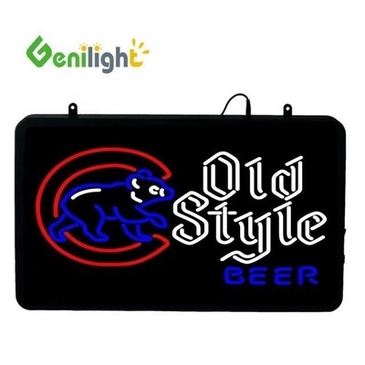 Genilight 22*13 дюймов CE RoHS DVD Рекламные световые ящики Неонный знак