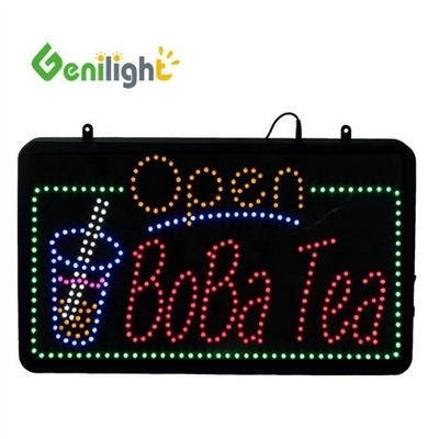 Специальный LED JUICE BAR Открытый знак с мигающим режимом анимации и выбором фотомедиа
