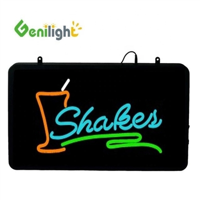 Специальный LED JUICE BAR Открытый знак с мигающим режимом анимации и выбором фотомедиа