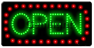 CE RoHS LVD Power Certificate Hanging Chain Sign Board для внутренних светодиодных открытых знаков