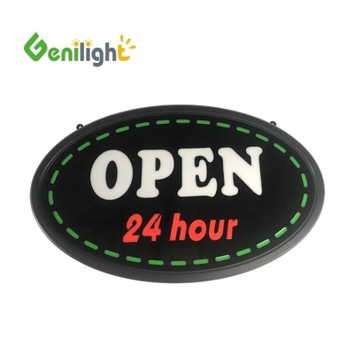 ABS Open-Mold Genilight Oval 58*36cm LED Neon Open Sign с логотипом зуба