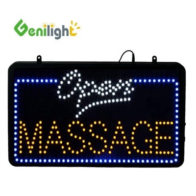 58*36 полноцветный анимационный массаж ног LED открытый знак с платой PCB Передняя панель