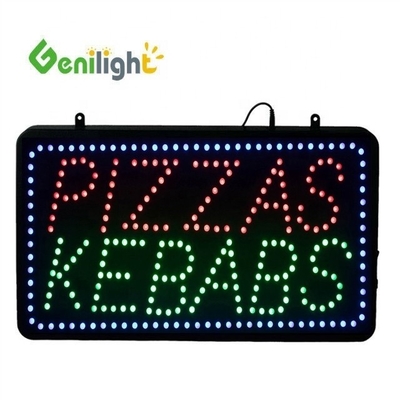 Программируемый прокручивающийся светодиодный электрический дисплей Genilight Indoor 56*33cm для PIZZAS KEBABS