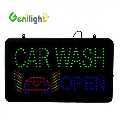Genilight Indoor 56*33cm Высокояркий и низковольтный светодиодный открытый знак с функцией RGB