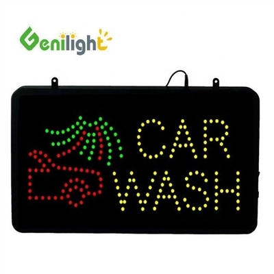 Genilight Indoor 56*33cm Высокояркий и низковольтный светодиодный открытый знак с функцией RGB
