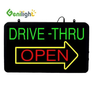 Genilight Indoor 56*33cm Высокояркий и низковольтный светодиодный открытый знак с функцией RGB