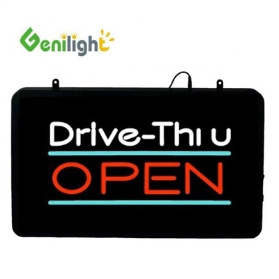 Genilight Indoor 56*33cm Высокояркий и низковольтный светодиодный открытый знак с функцией RGB