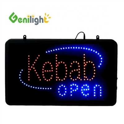 Genilight Indoor 56*33cm Рекламный кебаб с светодиодной табличкой с ABS Open-Mold Outframe