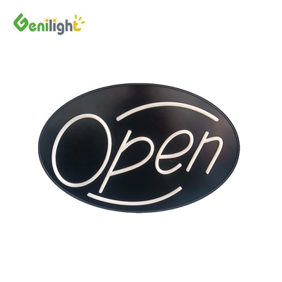 Цветные Genilight Открытый знак Неон LED Бизнес Анимационные рекламные экраны Панель 56 * 33 см