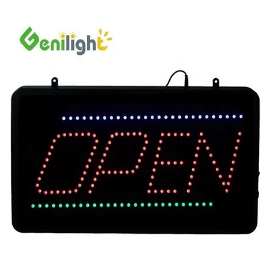 Мод мигающей анимации Genilight 56*33 см Полноцветный электронный светодиодный неоновый открытый знак