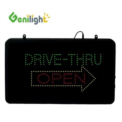 22*13 дюймов CE и RoHS Genilight Внутренний RGB освещенный Drive Thru Coffee Neon Открытый знак