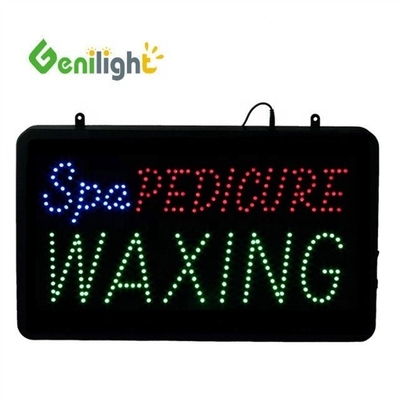 CE RoHS Indoor 56*33cm Genilight No Vacancy Flash LED Open Sign Программируемый светодиодный знак