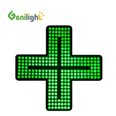 Анимационное движение LED письмо ФАРМАЦИЯ Открытый щит с регулируемой яркостью