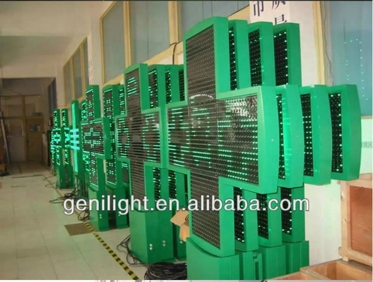 Анимационное движение LED письмо ФАРМАЦИЯ Открытый щит с регулируемой яркостью