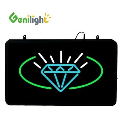 Genilight Indoor 56*33cm светодиодные знаки для хранения яркости и драгоценностей в различных режимах